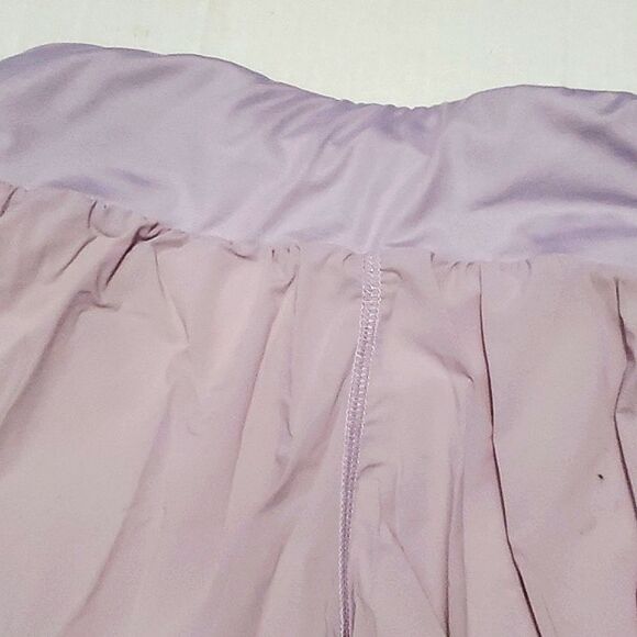 Fabletics Austyn Lavender Lined Zipper Pocket Running Sporty Shorts - Picture 4 of 16